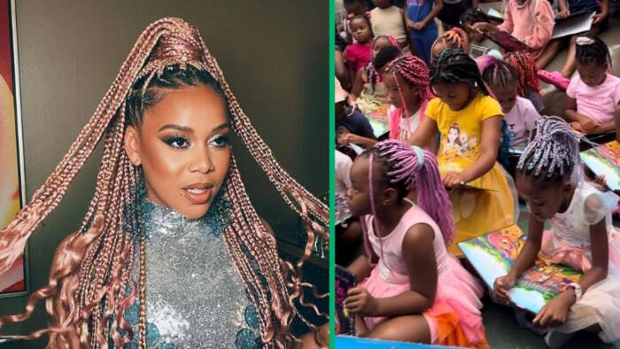 Sho Madjozi's new hair line Sparkle Braids spreads joy among South African parents