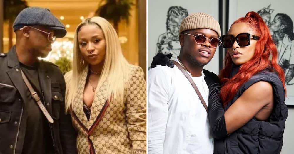 DJ Zinhle and Mörda have penned sweet messages to each other.