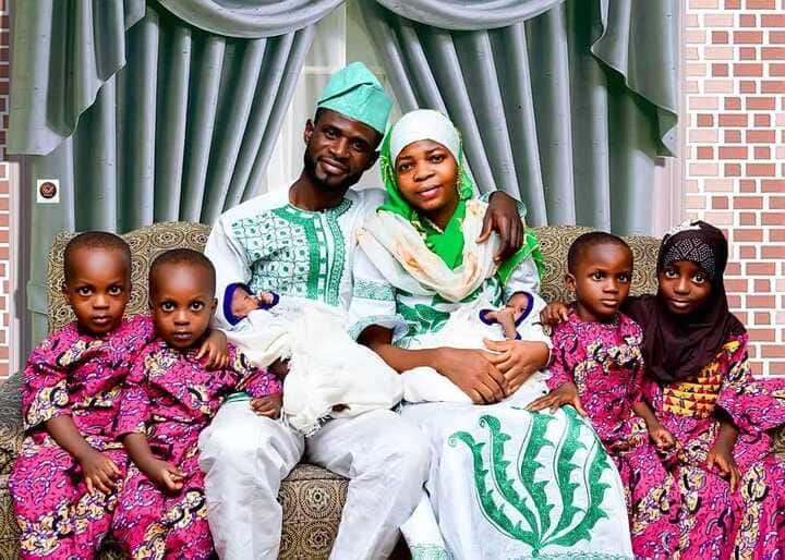 Meet couple with three consecutive set of twins in 6 years of marriage