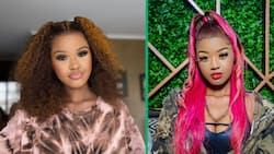 Fans have mixed reactions as Babes Wodumo dances on stage: "Her dance moves are so outdated"