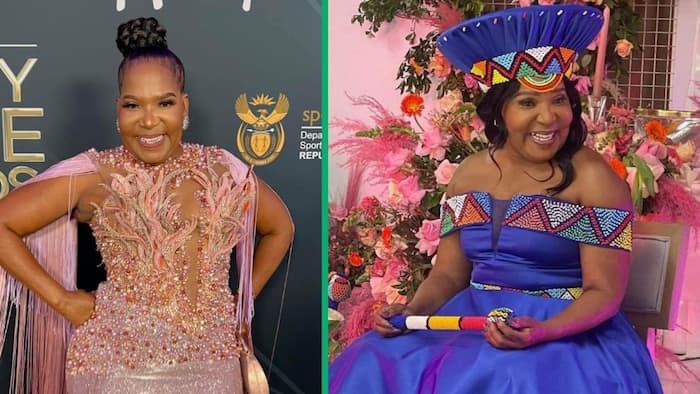 Sannah Mchunu stuns ahead of Mpumalanga TV launch, Mzansi reacts: "I absolutely love your smile"