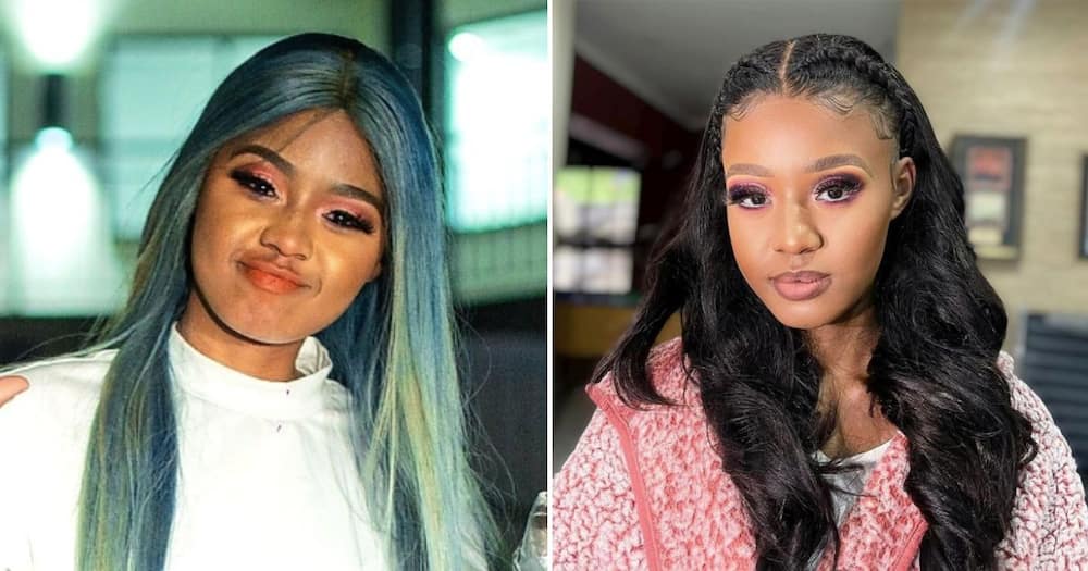 Babes Wodumo shared a saucy picture