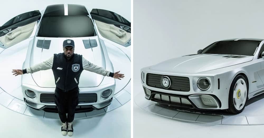 Mercedes and Music Superstar will.i.am Collaborates on Custom Car Called “The Flip” Inspired by SLS Gullwing