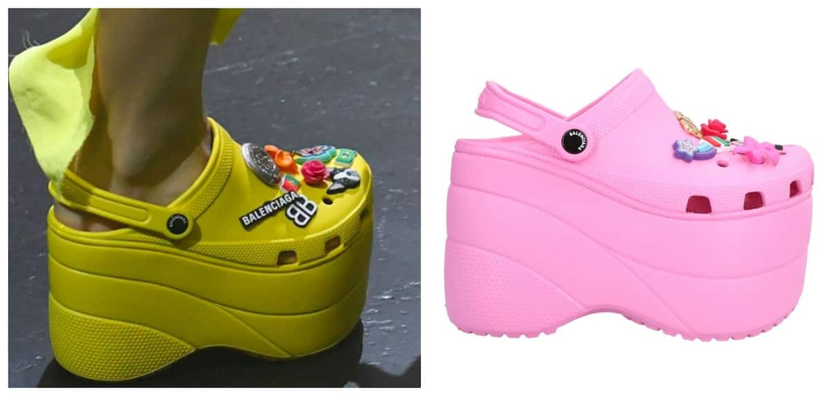 Balenciaga high hot sale heel crocs