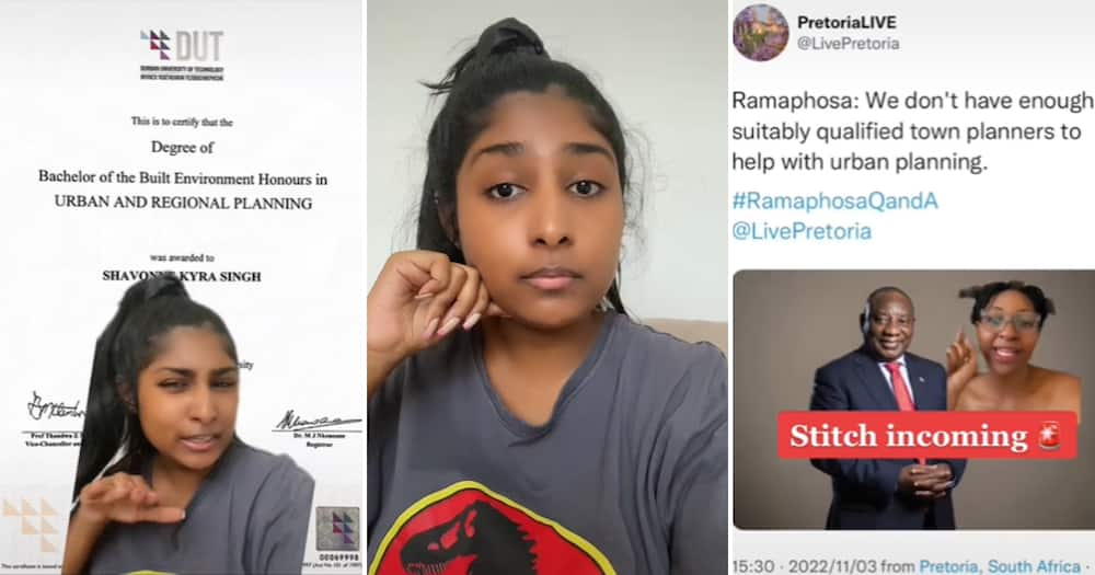 TikTok user Shavonne Kyra Singh airing her frustrations