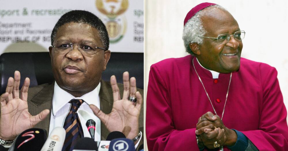 Fikile Mbalula, calls out Archbishop Tutu's critics, defends legacy