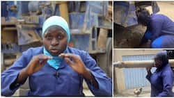 "I will pick a husband myself": Nigerian lady who drills boreholes reveals, says she feels like a man at work