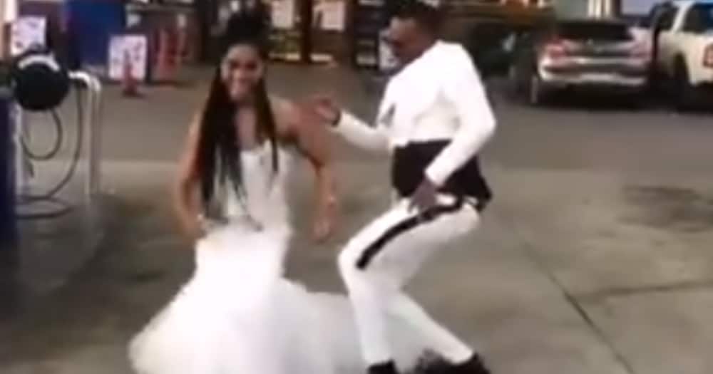 Couple thrills SA with dance at petrol station: “A delight to watch”