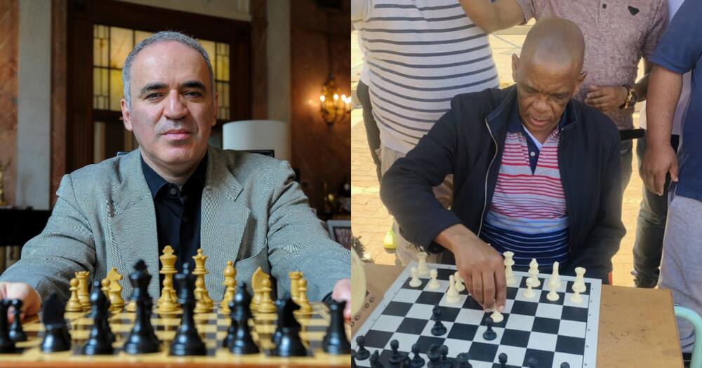 Tjo: Ace Magashule's Chess Skills Gets Shaded by Grandmaster Kasparov