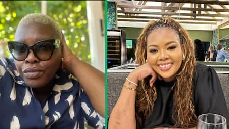 Anele Mdoda rings in the weekend at 947 studios and dances with comedian Celeste Ntuli