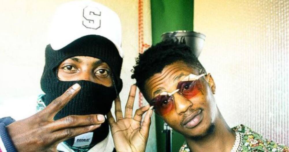 Emtee, flame, rappers beef, reconcile, south African actors