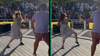 Swedish tourist wows South Africans with incredible dance moves to 'Sister Bethina'