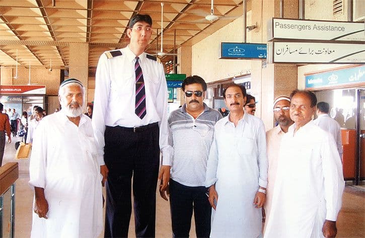List of the tallest man in the world