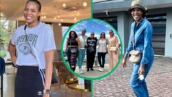 Connie Ferguson and her family take over Namibian for a fun family vacation