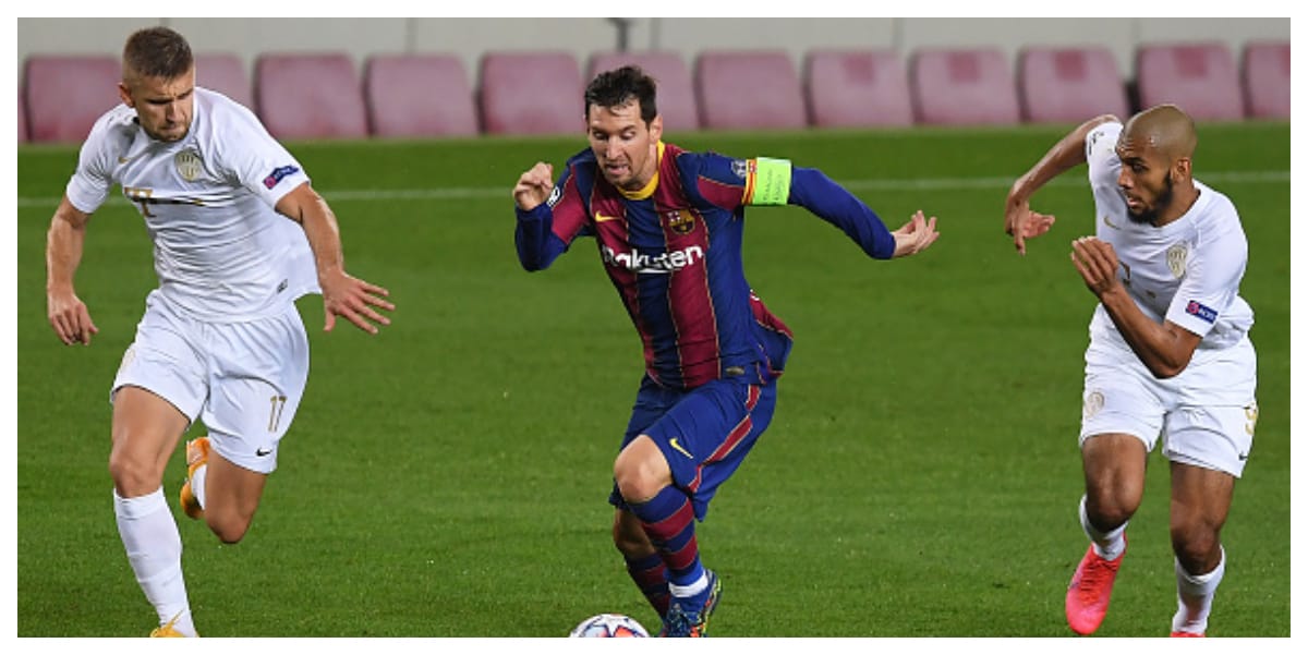 Barcelona Vs Ferencvaros Messi Fati Score As La Blaugrana Win By 5 1