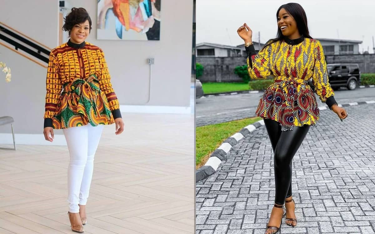 Ankara free clearance tops styles