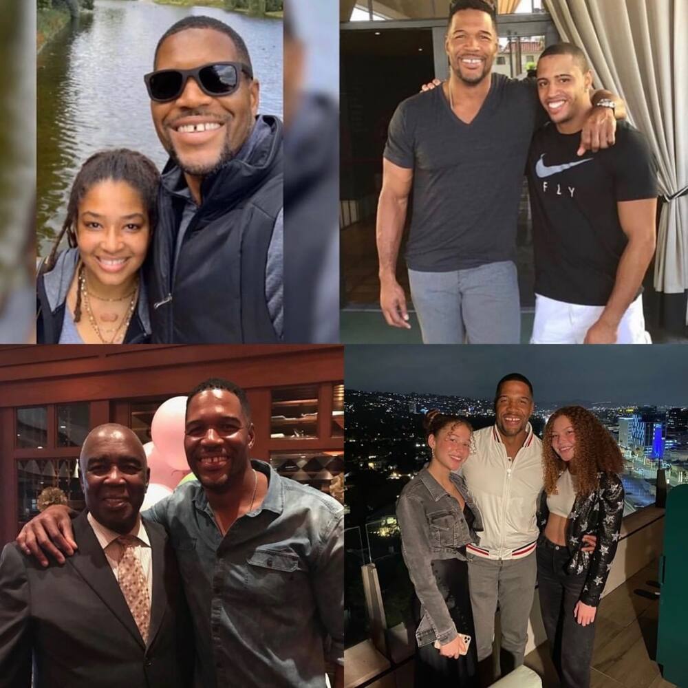 Michael Strahan Jr.'s family