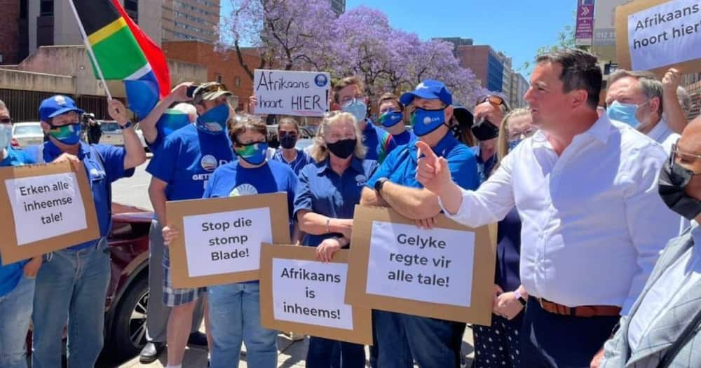 Democratic Alliance, DA, Afrikaans declared an indigenous language