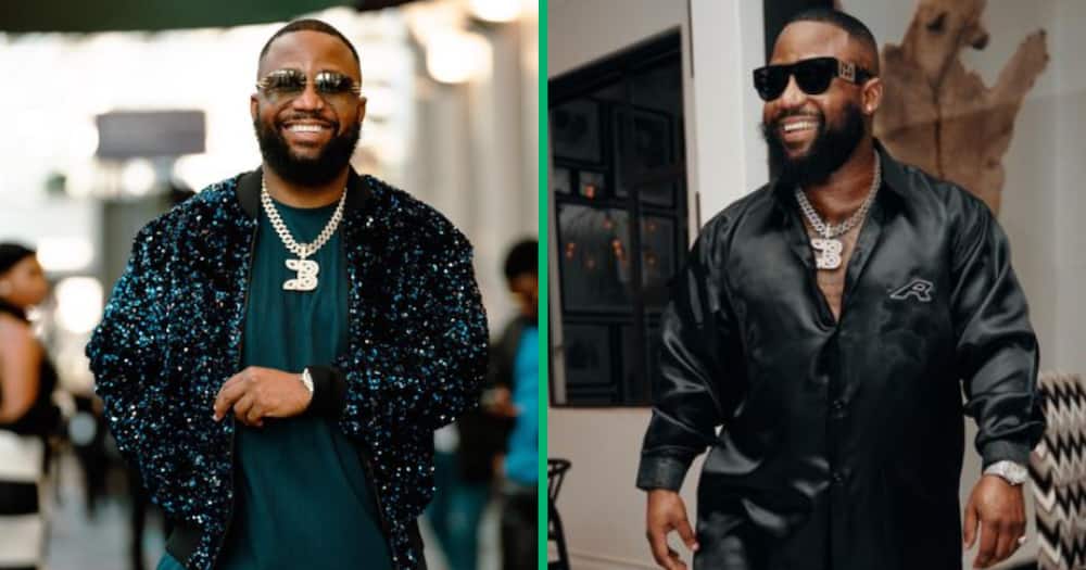 Cassper Nyovest trends after a video of him seemingly flaunting off his ring.