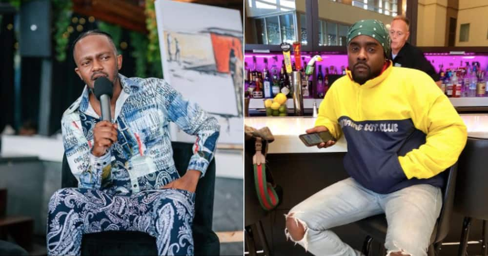 Kwesta and Wale serve major telecoms company with papers for what's theirs