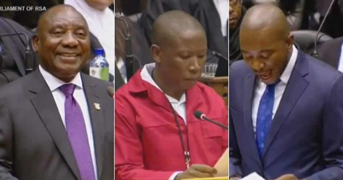 Watch Hilarious Edit Making Cyril Ramaphosa Julius Malema And Others 