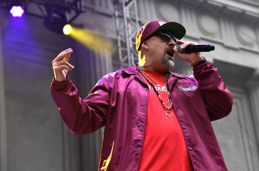 B-Real of Cypress Hill performs at The Greek Theatre in Berkeley