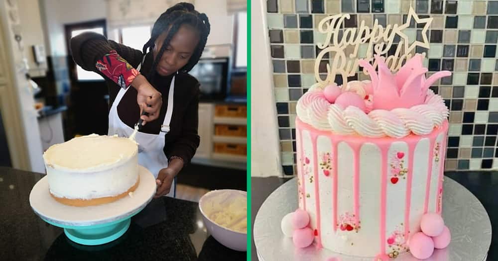 The lady is a baker, Unisa graduate, and previously worked at Eskom