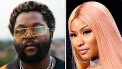 Sjava admits that he is a huge Nicki Minaj fan after mentioning 'Pound Town 2', Mzansi in disbelief