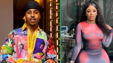 Cindy Makhathini shows off her BF DJ Felo Le Tee, SA stunned: "He could've been with a better hun"