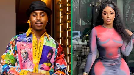 Cindy Makhathini shows off her BF DJ Felo Le Tee, SA stunned: "He could've been with a better hun"