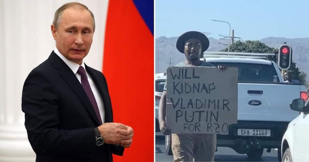 Street Beggar, Mzansi, Kidnap, Vladimir Putin