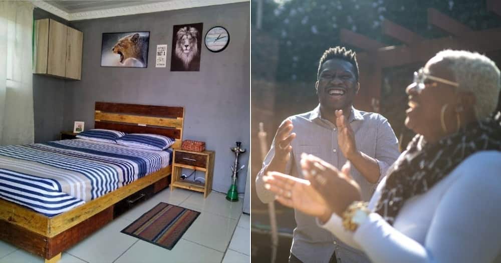 Men shares pic of living space
