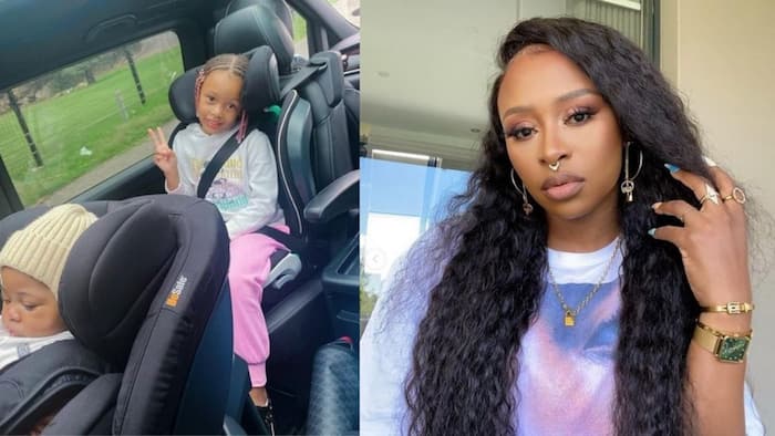 Haibo: DJ Zinhle shares that Kairo Forbes asked her for another baby sister