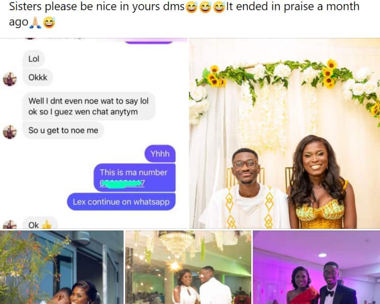 Newly wedded Ghanaian bride shares photos from her wedding