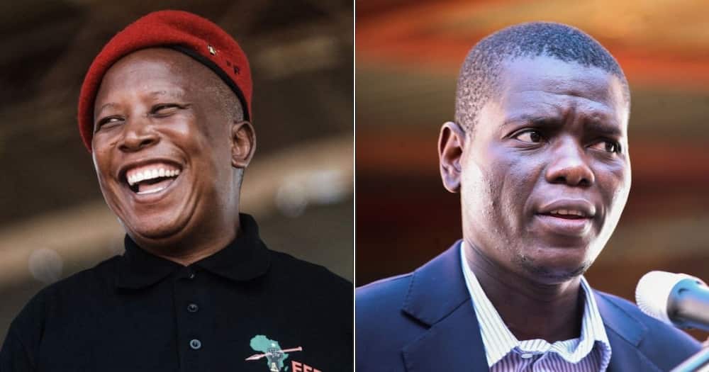 Julius Malema, Ronald Lamola, ANC, African National Congress, EFF, Economic Freedom Fighters, leadership, presidential elections