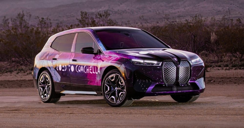 Doja Cat and BMW Have Collaborated on a Very Special IX SUV for the 2022 Coachella Music Festival