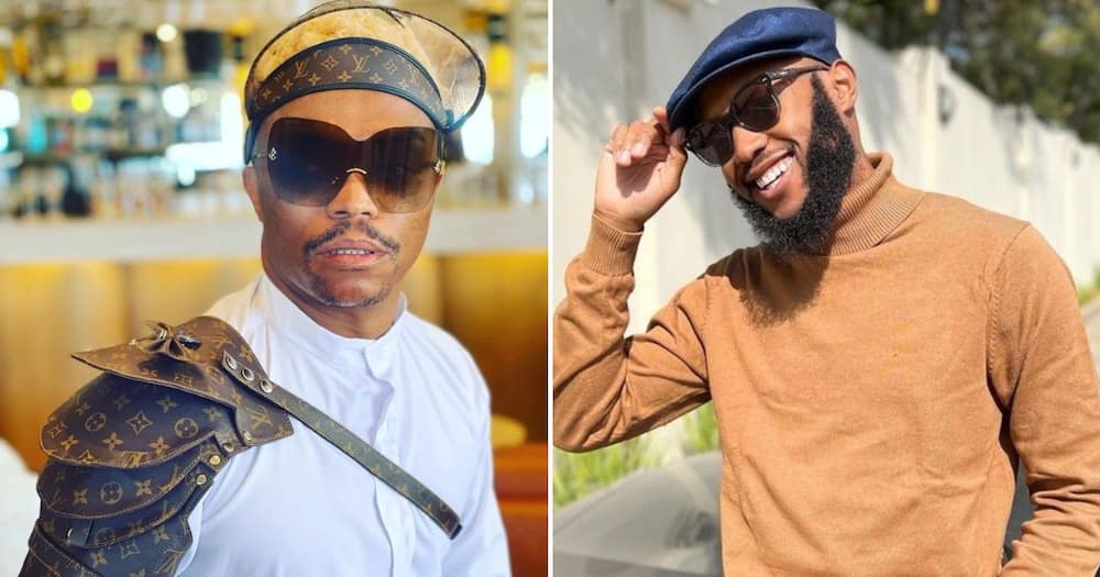 Mohale Motaung shared a hilarious response to Somzi Mhlongo addressing him again on ‘Living the Dream With Somizi’.