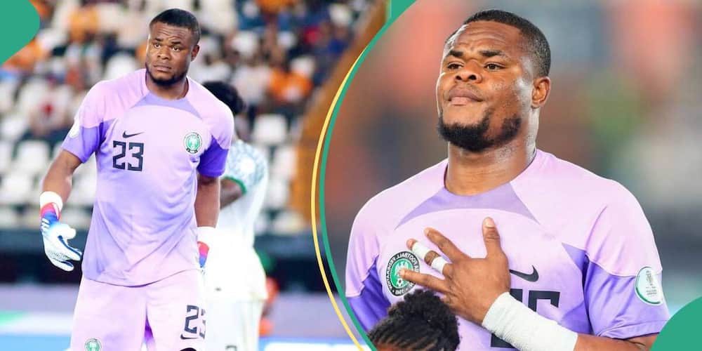 Super Eagles goalkeeper Nwabali sends a message to South Africa after Nigeria's semi-final Victory