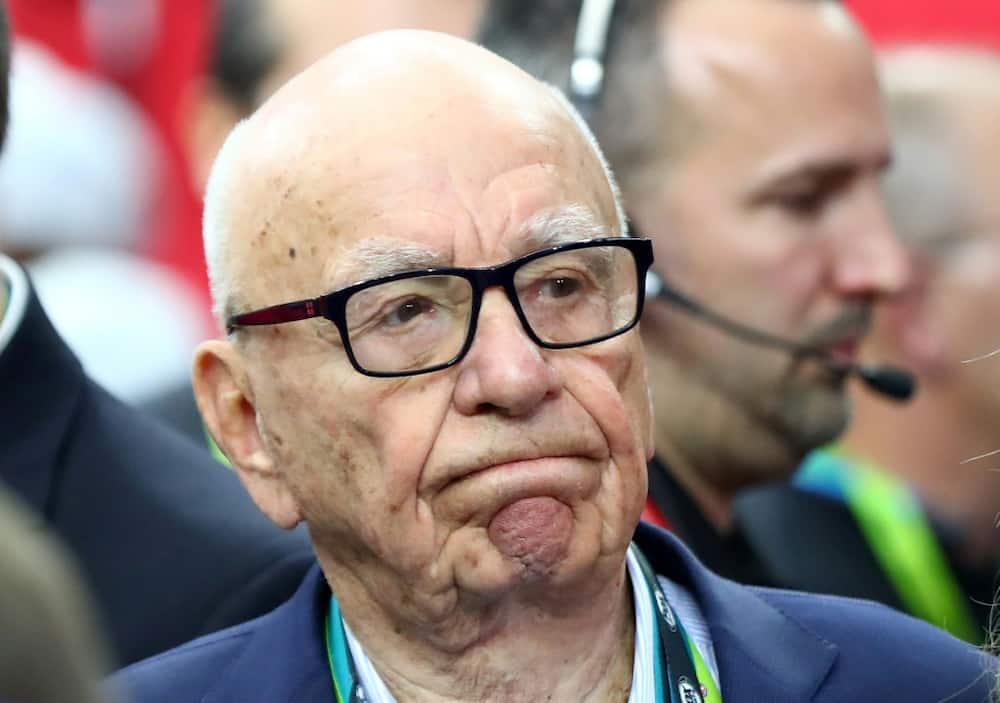 Rupert Murdoch, seen here at the Super Bowl in 2017, has married for a fifth time at age 93