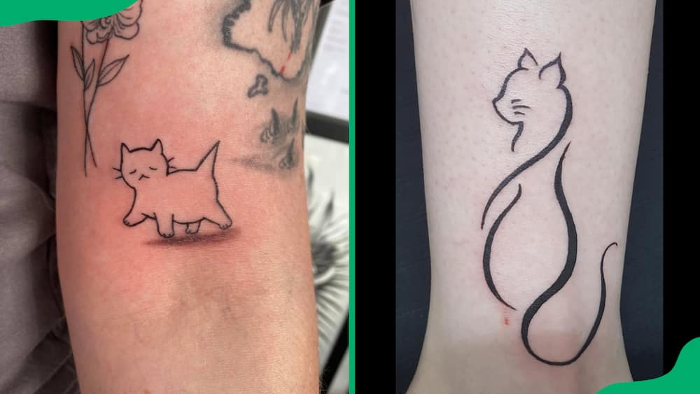 Simple cat tattoos