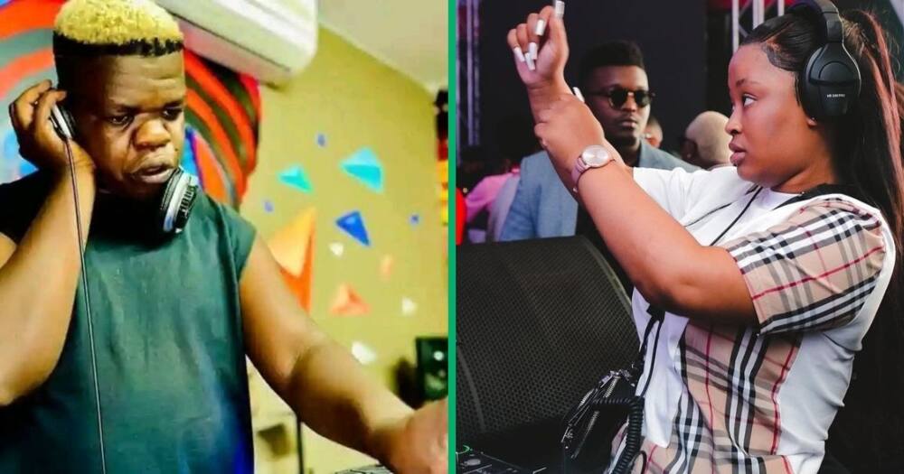 Skomota and Cyan Boujee's DJing skills were compared