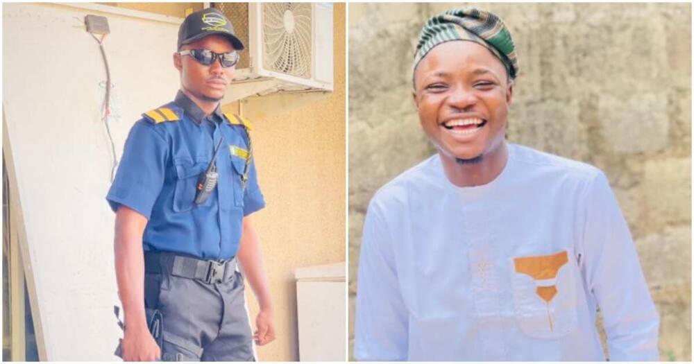 Reactions as viral security man gets promoted at work and new salary after girlfriend dumped him
