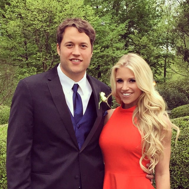 Who Is Detroit Lions Quarterback Matthew Stafford's Wife Kelly Hall?