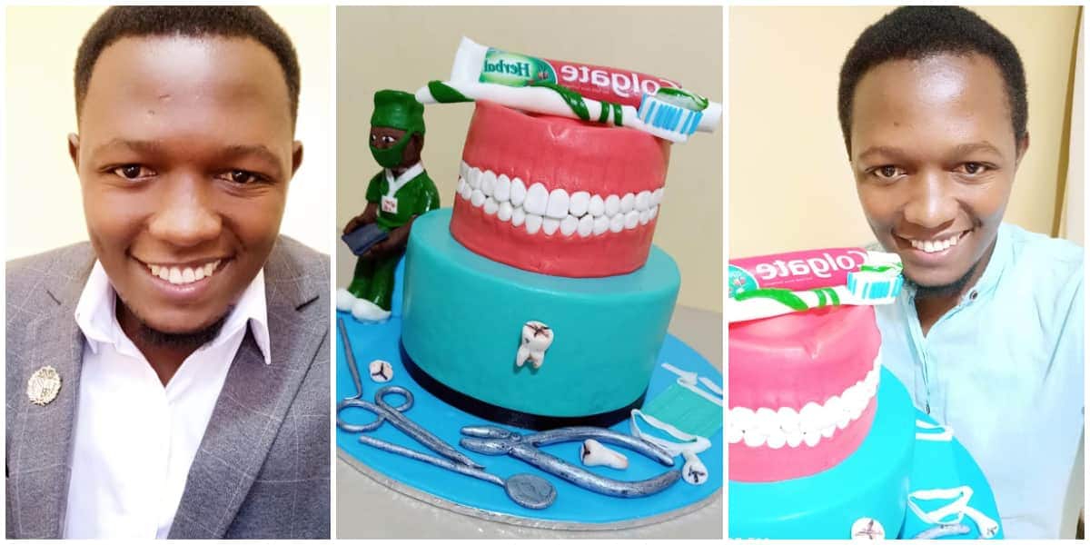 Dentist Cake 🦷 #baker #cakedecorating #cake #cakeart #dentist #happyb... |  TikTok