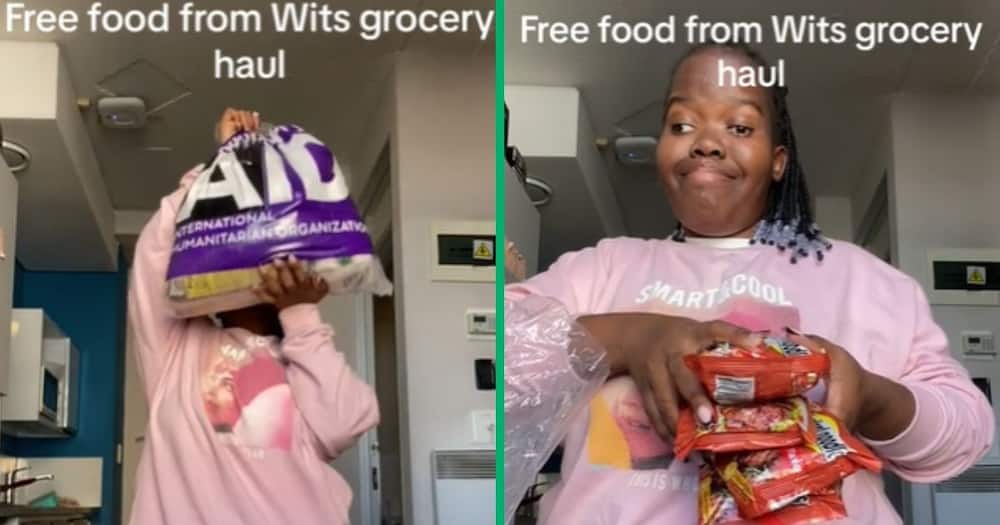 Wits student gets free groceries