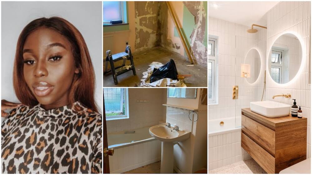 Pretty lady buys a house, renovates it to suit her taste, shares cool interior photos