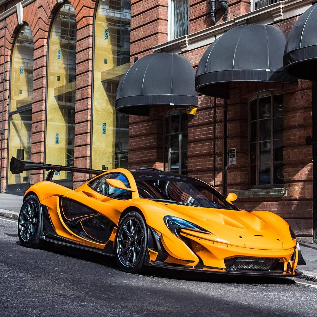 MCLAREN p1 градиент