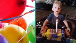 South African toddler’s humble birthday celebrations tugs at heartstrings