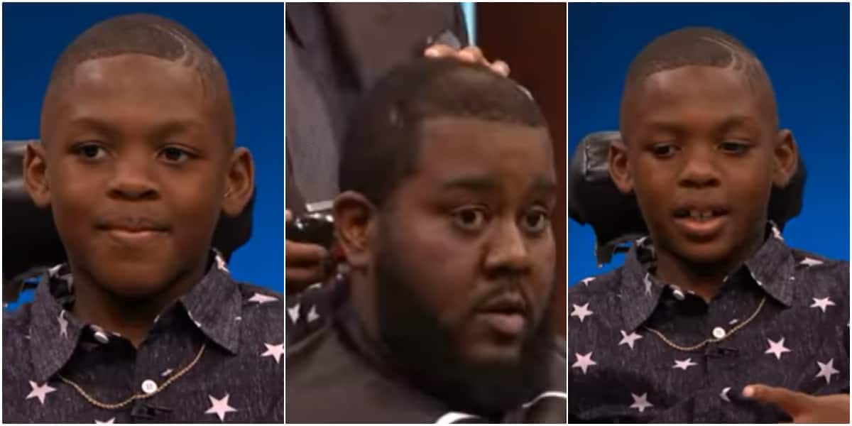 Throwback to When 8YearOld Barber Gave a Clean Haircut to Grownup Man