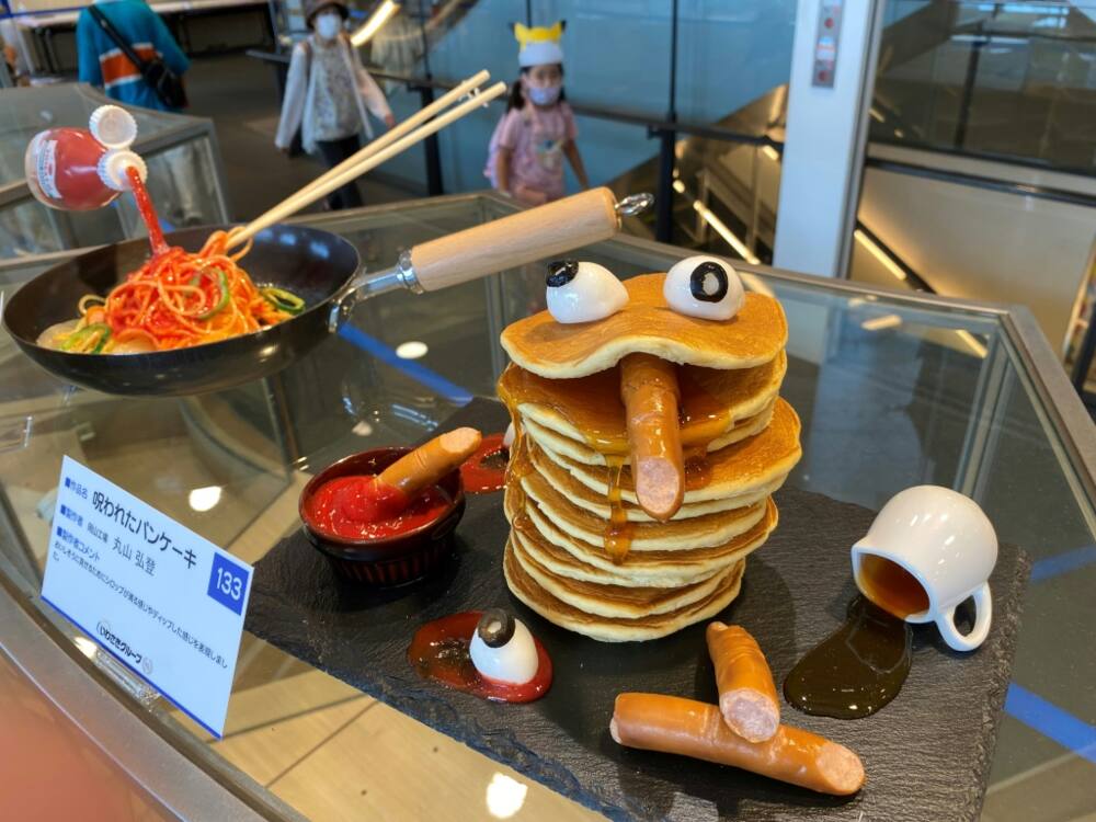 This week's exhibition in Tokyo gave plastic food creators a chance to show a bit of imagination